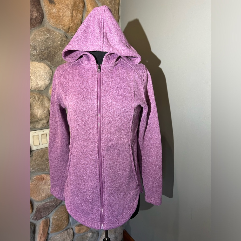 Eddie Bauer Mid-length Fleece Jacket Women’s Size Medium